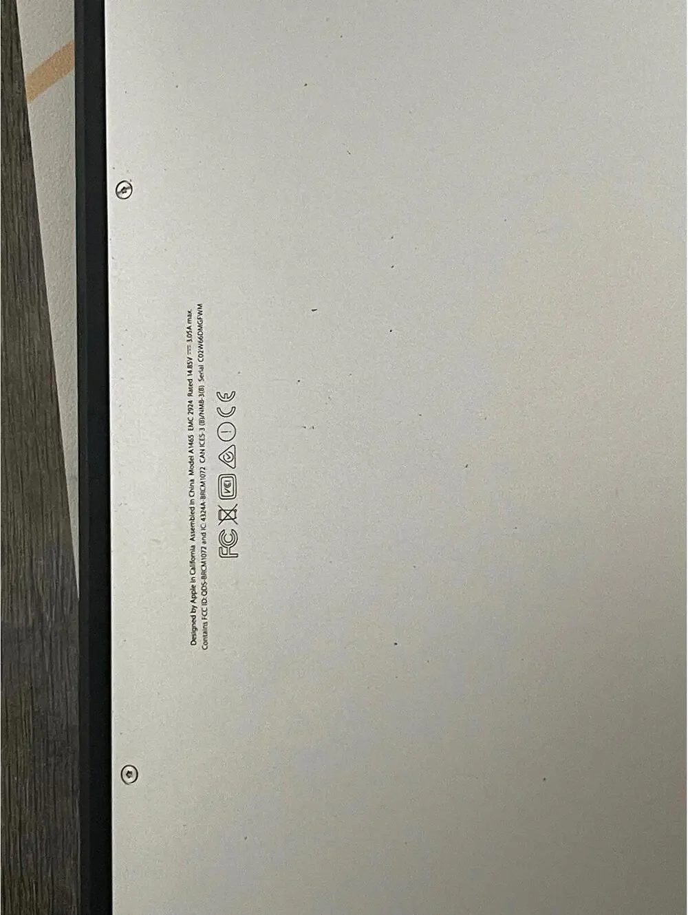 MacBook Air Apple Computer i5-5240U A1465 EMC 2924 4GB RAM Laptop & BOX